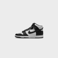 Sneakers Nike Dunk Hi Retro (White/Black-Total Orange) - 8