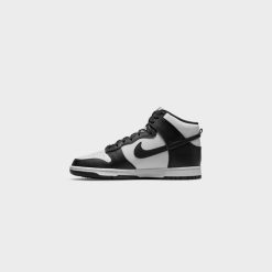 Sneakers Nike Dunk Hi Retro (White/Black-Total Orange) - 8 -shooos shop NikeDunkHiRetro White Black TotalOrange DD1399 1055 800x