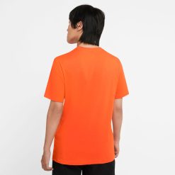 Apparel Nike Embroidered Futura T-Shirt (Orange/White) - S -shooos shop NikeEmbroideredFuturaT Shirt OrangeWhite 4 800x