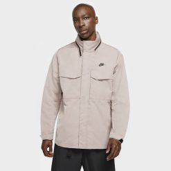 Apparel Nike Hooded M65 Jacket (Taupe Haze/Black/Black) - M