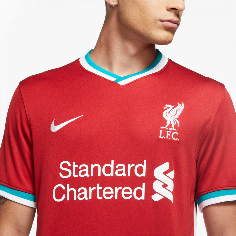 Nike Liverpool FC 2020/21 Stadium Home Jersey (Red) - S Apparel Nike Liverpool FC 2020/21 Stadium Home Jersey (Red) - S -shooos shop NikeLiverpoolFC202021StadiumHomeJersey Red CZ2636