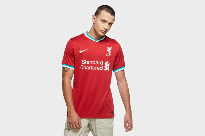 Nike Liverpool FC 2020/21 Stadium Home Jersey (Red) - S Apparel Nike Liverpool FC 2020/21 Stadium Home Jersey (Red) - S -shooos shop NikeLiverpoolFC202021StadiumHomeJersey Red CZ2636