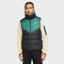 Apparel Nike Liverpool FC Windrunner (Black/Dark Atomic Teal/Mystic Stone) - S