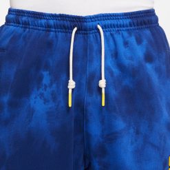 Apparel Nike Peace, Love, Basketball Pants (Blue Void/Speed Yellow) - S -shooos shop NikePeace Love BasketballPants BlueVoidSpeedYellow 4 800x