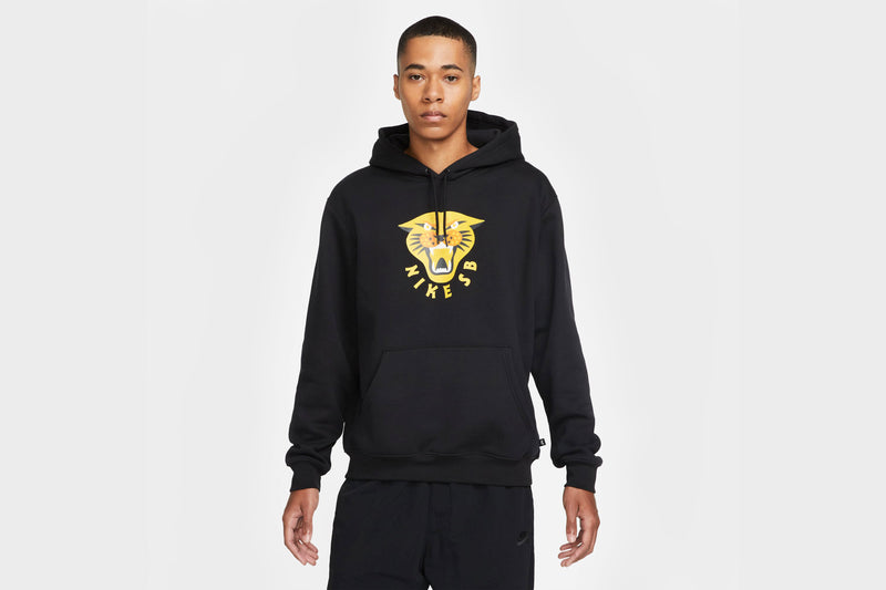 Apparel Nike SB Graphic Skate Hoodie (Black/Dark Sulfur/White) - S 5 Apparel Nike SB Graphic Skate Hoodie (Black/Dark Sulfur/White) - S - Image 5
