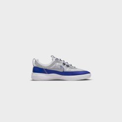 Sneakers Nike SB Nyjah Free 2 (Concord/Silver-Grey Fog-White) - 7 -shooos shop NikeSBNyjahFree2 Concord Silver GreyFog White BV2078 4033 800x