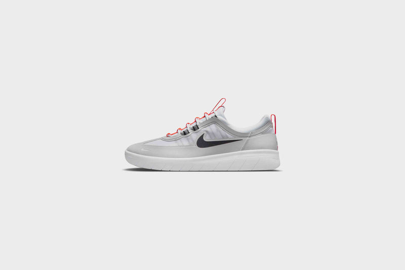 Nike SB Nyjah Free 2 (Neutral Grey/Black-White) - 5.5 Sneakers Nike SB Nyjah Free 2 (Neutral Grey/Black-White) - 5.5 -shooos shop NikeSBNyjahFree2 NeutralGreyBlack White BV2078