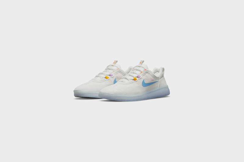 Nike SB Nyjah Free 2 (Summit White/Coast-Pink Salt) - 8 Sneakers Nike SB Nyjah Free 2 (Summit White/Coast-Pink Salt) - 8 -shooos shop NikeSBNyjahFree2 SummitWhite Coast PinkSalt BV2078
