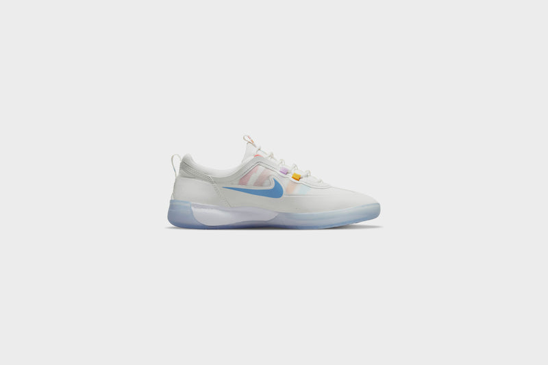 Nike SB Nyjah Free 2 (Summit White/Coast-Pink Salt) - 8 Sneakers Nike SB Nyjah Free 2 (Summit White/Coast-Pink Salt) - 8 -shooos shop NikeSBNyjahFree2 SummitWhite Coast PinkSalt BV2078