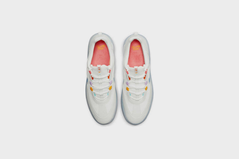 Nike SB Nyjah Free 2 (Summit White/Coast-Pink Salt) - 8 Sneakers Nike SB Nyjah Free 2 (Summit White/Coast-Pink Salt) - 8 -shooos shop NikeSBNyjahFree2 SummitWhite Coast PinkSalt BV2078