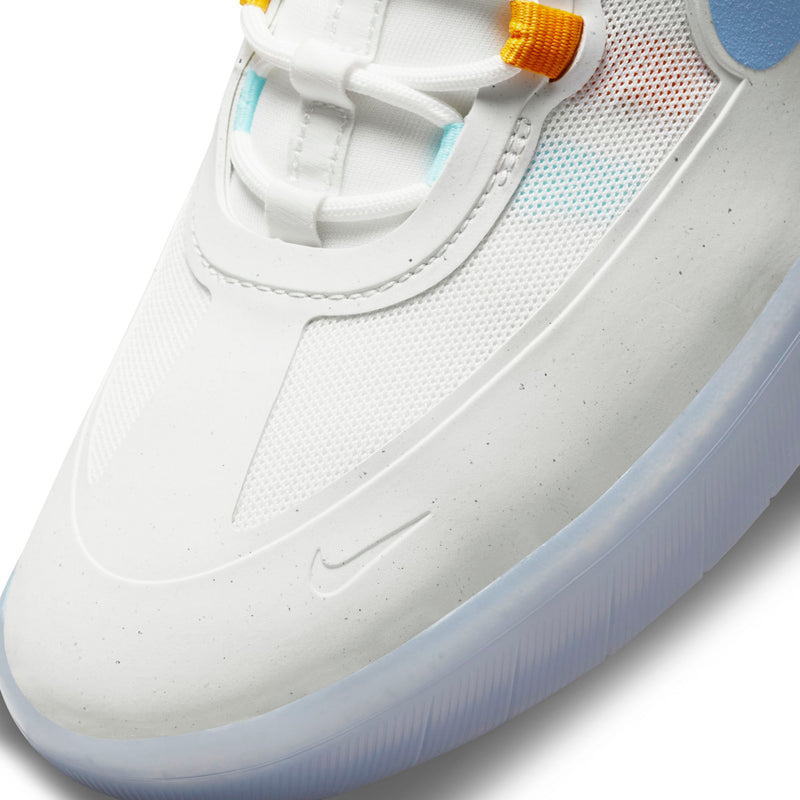 Nike SB Nyjah Free 2 (Summit White/Coast-Pink Salt) - 8 Sneakers Nike SB Nyjah Free 2 (Summit White/Coast-Pink Salt) - 8 -shooos shop NikeSBNyjahFree2 SummitWhite Coast PinkSalt BV2078