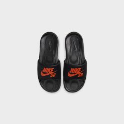 Sneakers Nike SB Victori One Slide (Black/Team Orange-Black) - 5