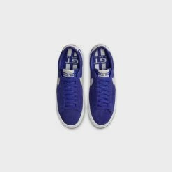 Sneakers Nike SB Zoom Blazer Low Pro GT (Concord/Phantom-Concord) - 4 -shooos shop NikeSBZoomBlazerLowProGT Concord Phantom Concord DR9103 4007 800x