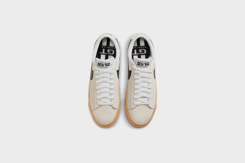 Sneakers Nike SB Zoom Blazer Low Pro GT (White/Black-White-White) - 8 4 Sneakers Nike SB Zoom Blazer Low Pro GT (White/Black-White-White) - 8 - Image 4