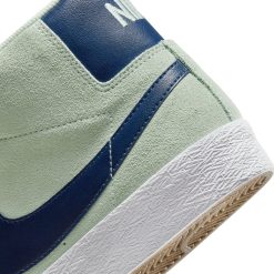 Sneakers Nike SB Zoom Blazer Mid (Barely Green/Navy) - 7 -shooos shop NikeSBZoomBlazerMid BarelyGreen Navy 864349 30311 800x