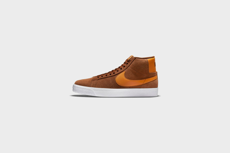 Sneakers Nike SB Zoom Blazer Mid (Pecan/Light Curry-Pecan-White) - 7 1 Sneakers Nike SB Zoom Blazer Mid (Pecan/Light Curry-Pecan-White) - 7