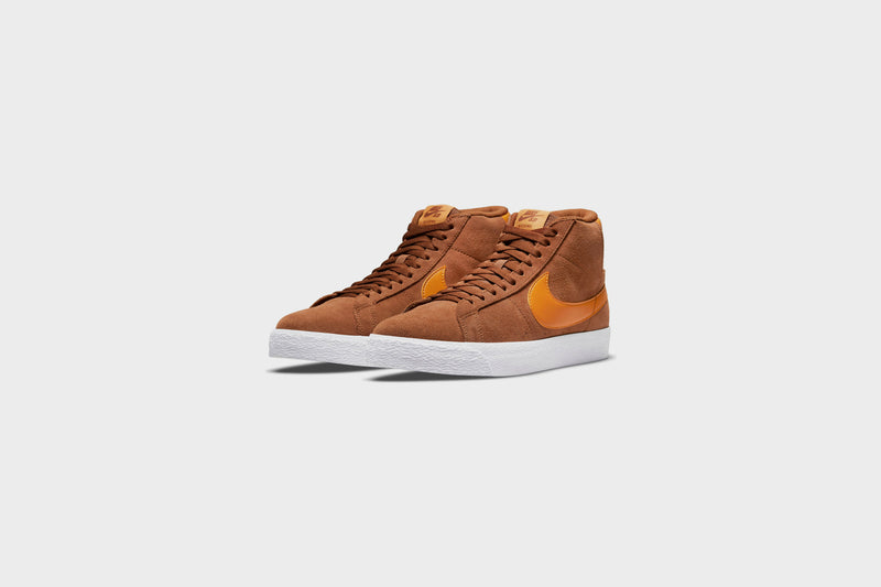 Sneakers Nike SB Zoom Blazer Mid (Pecan/Light Curry-Pecan-White) - 7 2 Sneakers Nike SB Zoom Blazer Mid (Pecan/Light Curry-Pecan-White) - 7 - Image 2