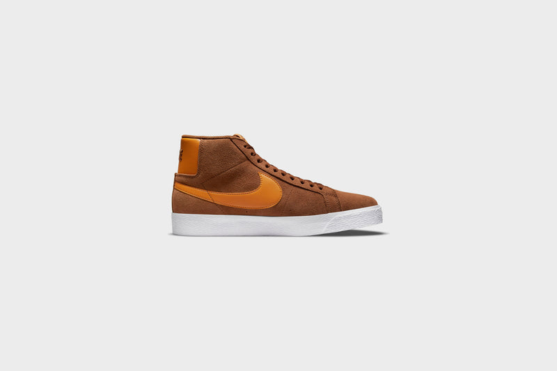 Sneakers Nike SB Zoom Blazer Mid (Pecan/Light Curry-Pecan-White) - 7 3 Sneakers Nike SB Zoom Blazer Mid (Pecan/Light Curry-Pecan-White) - 7 - Image 3