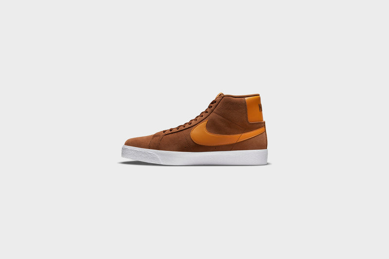Sneakers Nike SB Zoom Blazer Mid (Pecan/Light Curry-Pecan-White) - 7 5 Sneakers Nike SB Zoom Blazer Mid (Pecan/Light Curry-Pecan-White) - 7 - Image 5