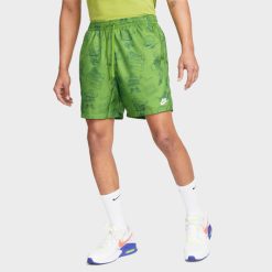 Apparel Nike Sole Food Woven Flow Shorts (Green) - M