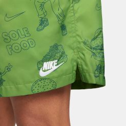 Apparel Nike Sole Food Woven Flow Shorts (Green) - M -shooos shop NikeSoleFoodWovenFlowShorts Green DR9781 377DR9781 3776 800x