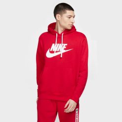 Apparel Nike Sportswear Club Hoodie (Red/White) - XL-Tall