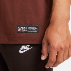Apparel Nike Sportswear NYC T-Shirt (Bronze Eclipse) - S -shooos shop NikeSportswearNYCT Shirt BronzeEclipse DQ3474 2734 800x