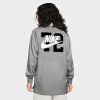 Apparel Nike Sportswear Rugby Polo (Grey Heather/White/White/Black) - M