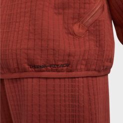 Apparel Nike Sportswear Therma-Fit ADV Tech Pack Pullover (Redstone/Black/Oxen Brown) - S -shooos shop NikeSportswearTherma FitADVTechPackPullover Redstone Black OxenBrown DH1961 6706 800x