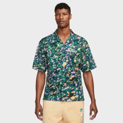 Apparel Nike Track Division Button Up Jersey (Green) - S