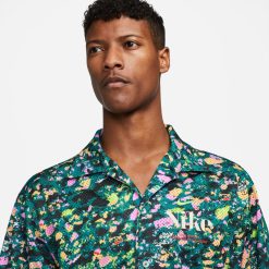 Apparel Nike Track Division Button Up Jersey (Green) - S -shooos shop NikeTrackDivisionButtonupJersey Green DR9966 3673 800x