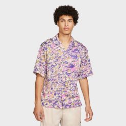 Apparel Nike Track Division Button Up Jersey (Tan) - S