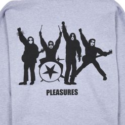 Apparel Pleasures Anguish Hoodie (Grey) - M -shooos shop PleasuresAnguishHoodie Grey 3 800x