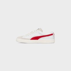 Sneakers Puma Basket VTG (Puma White-High Risk Red) - 7 -shooos shop PumaBasketVTG PumaWhite HighRiskRed 374922 153 800x