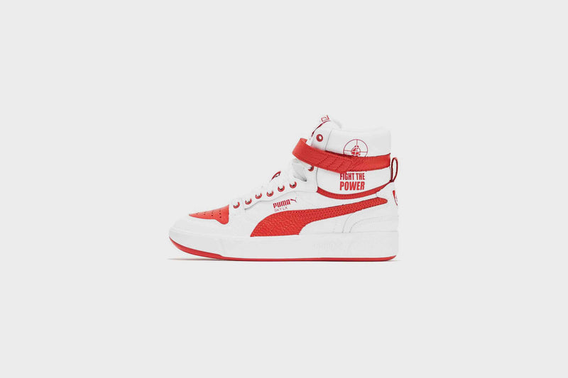 Puma Sky LX Public Enemy (Puma White-High Risk Red) - 8 Sneakers Puma Sky LX Public Enemy (Puma White-High Risk Red) - 8 -shooos shop PumaSkyLXPublicEnemy PumaWhite