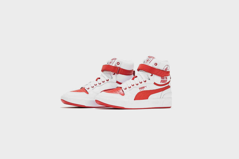 Puma Sky LX Public Enemy (Puma White-High Risk Red) - 8 Sneakers Puma Sky LX Public Enemy (Puma White-High Risk Red) - 8 -shooos shop PumaSkyLXPublicEnemy PumaWhite