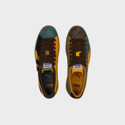 Sneakers Puma Suede VTG PAM (Dark Chocolate-Burnt Olive) 387036-01 - 8 -shooos shop PumaSuedeVTGPAM DarkChocolate BurntOlive 387036 015 800x