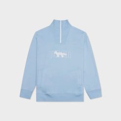 Apparel Puma X MK 1/2 Zip FT Sweater (Chambray Blue) - S