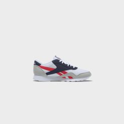 Sneakers Reebok CL Nylon (White/Navy/Red) - 7 2 Sneakers Reebok CL Nylon (White/Navy/Red) - 7 -shooos shop ReebokCLNylon White Navy Red GW83573 800x