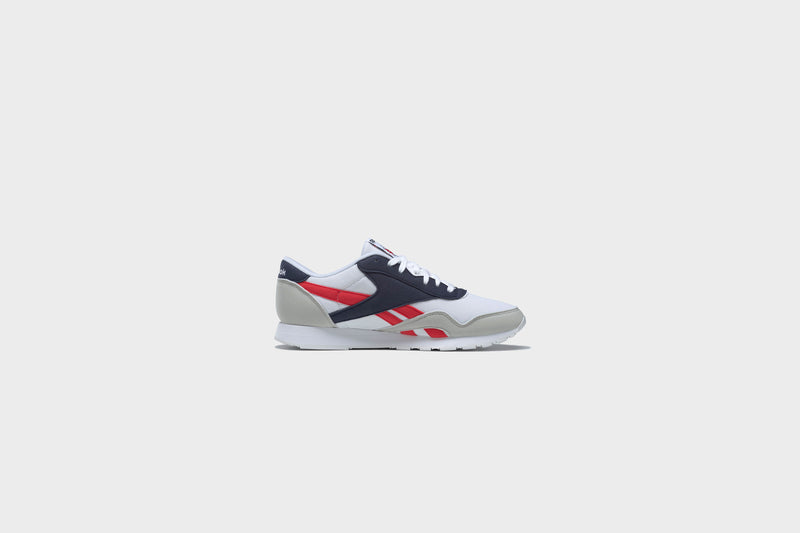 Reebok CL Nylon (White/Navy/Red) - 7 Sneakers Reebok CL Nylon (White/Navy/Red) - 7 -shooos shop