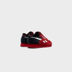 Sneakers Reebok Classic Leather (Flash Red/White/Black) - 8 -shooos shop ReebokClassicLeather FlashRed White Black 4 800x