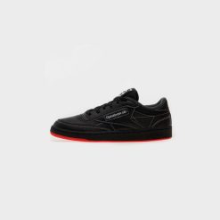 Sneakers Reebok Club C 85 (Black/Pure Grey/Red) - 4.5