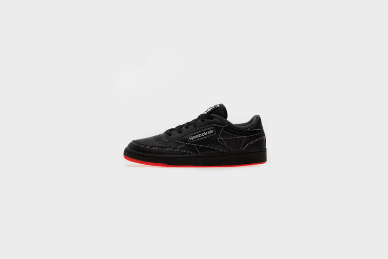 Reebok Club C 85 (Black/Pure Grey/Red) - 4.5 Sneakers Reebok Club C 85 (Black/Pure Grey/Red) - 4.5 -shooos shop