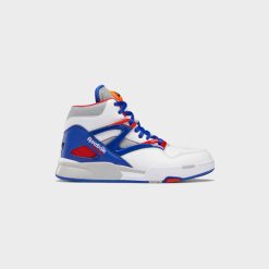 Sneakers Reebok Pump Omni Zone II (White/Bright Cobalt/Vector Red) - 4