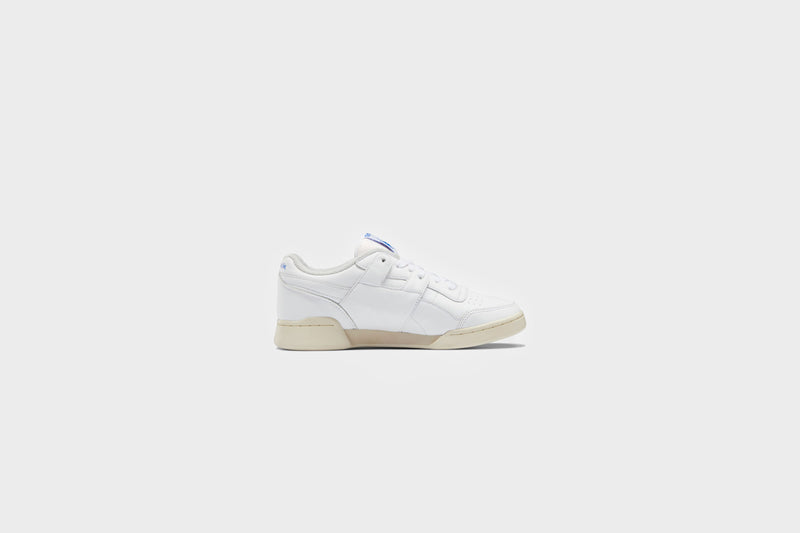 Sneakers Reebok Workout Plus Vintage (Cloud White / Alabaster / Pure Grey 3) - 4.5 -shooos shop