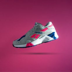 Sneakers Reebok AZTREK (Grey/Acid Pink/Royalty/White) - 4