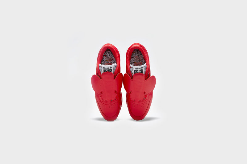 Reebok x Eames Classic Leather (Vector Red/Core Black) - 5 Sneakers Reebok X Eames Classic Leather (Vector Red/Core Black) - 5 -shooos shop