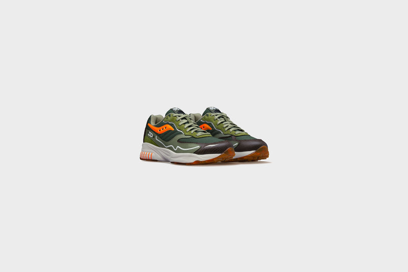 Saucony 3D Grid Hurricane Tortoise (Green/Orange) - 8 Sneakers Saucony 3D Grid Hurricane Tortoise (Green/Orange) - 8 -shooos shop Saucony3DGridHurricanTortoise Green Orange S70682
