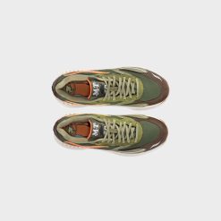 Sneakers Saucony 3D Grid Hurricane Tortoise (Green/Orange) - 8 3 Sneakers Saucony 3D Grid Hurricane Tortoise (Green/Orange) - 8 -shooos shop Saucony3DGridHurricanTortoise Green Orange S70682 14 800x