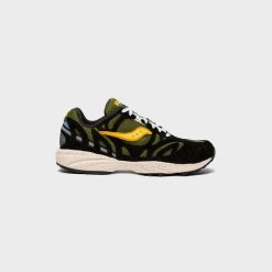 Sneakers Saucony Grid Azura 2000 (Blk/Yel) - 10
